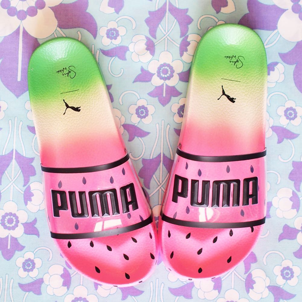 Puma sophia webster watermelon slides store