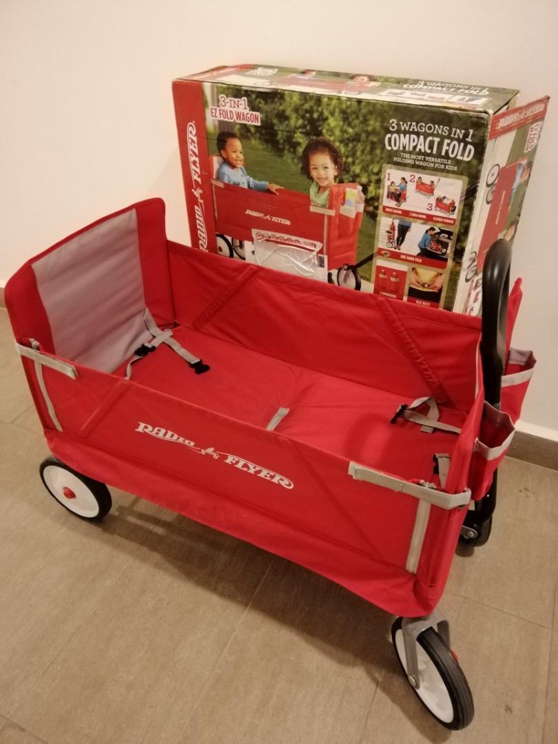 3 wagons in 1 compact top fold