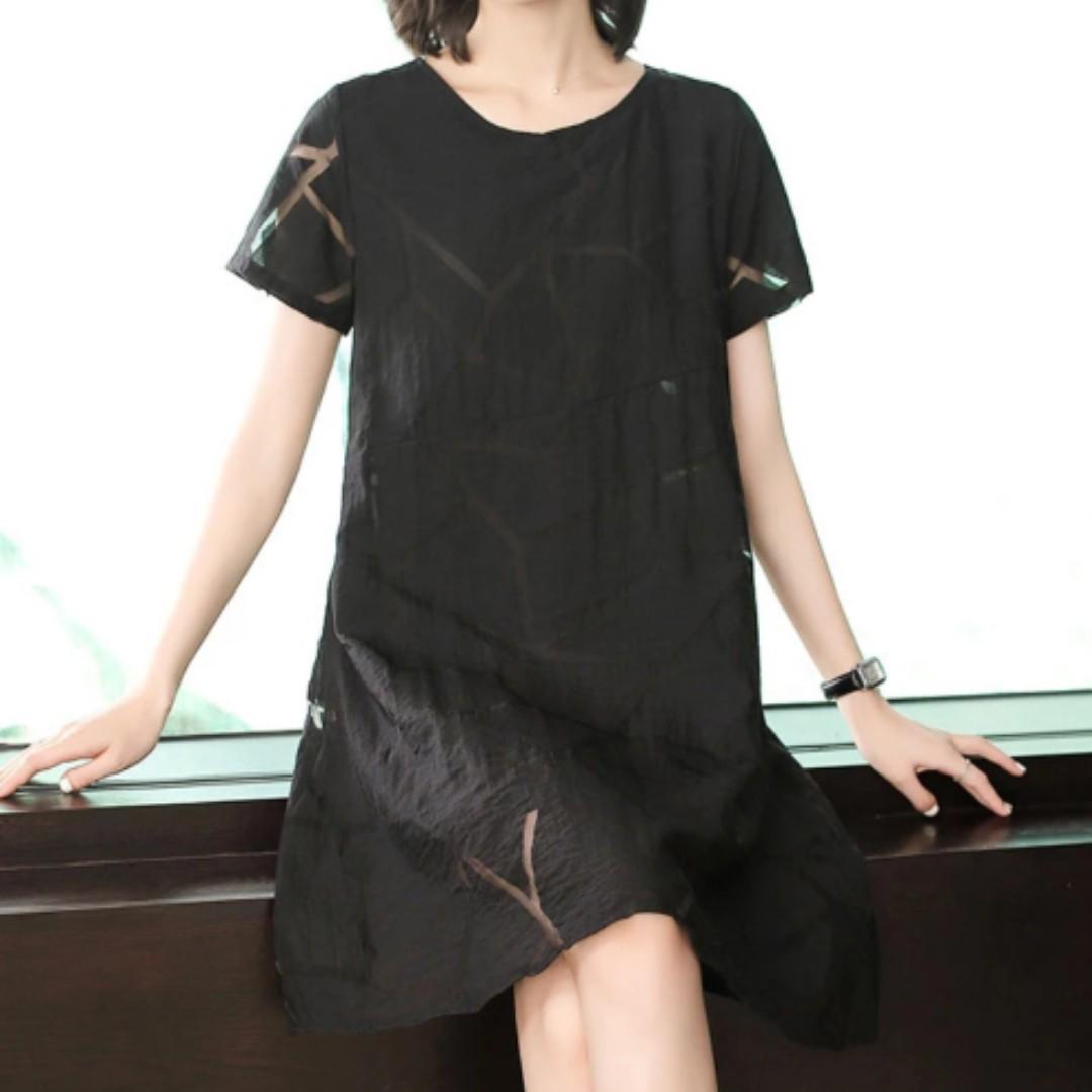 Ready Stock Plus Size Korean Fashion Dress Women S Fashion