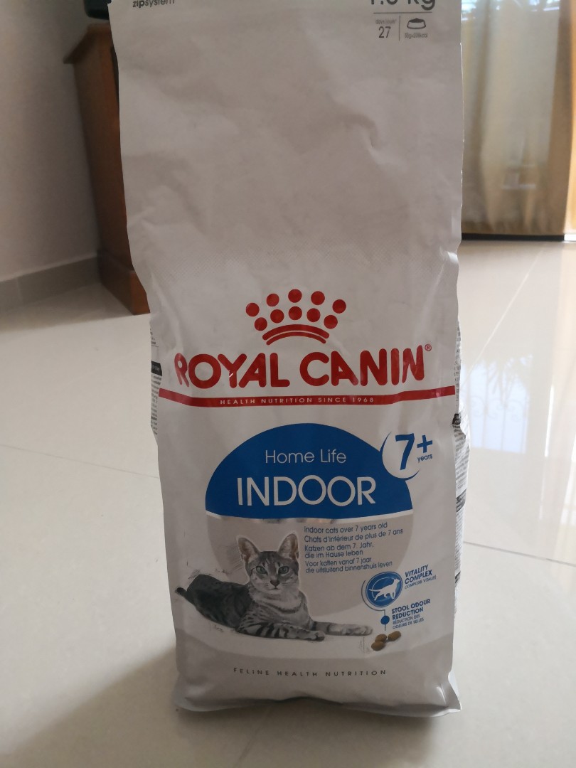 Royal Canin Indoor 7 Years Pet Supplies For Cats Cat Food On Carousell