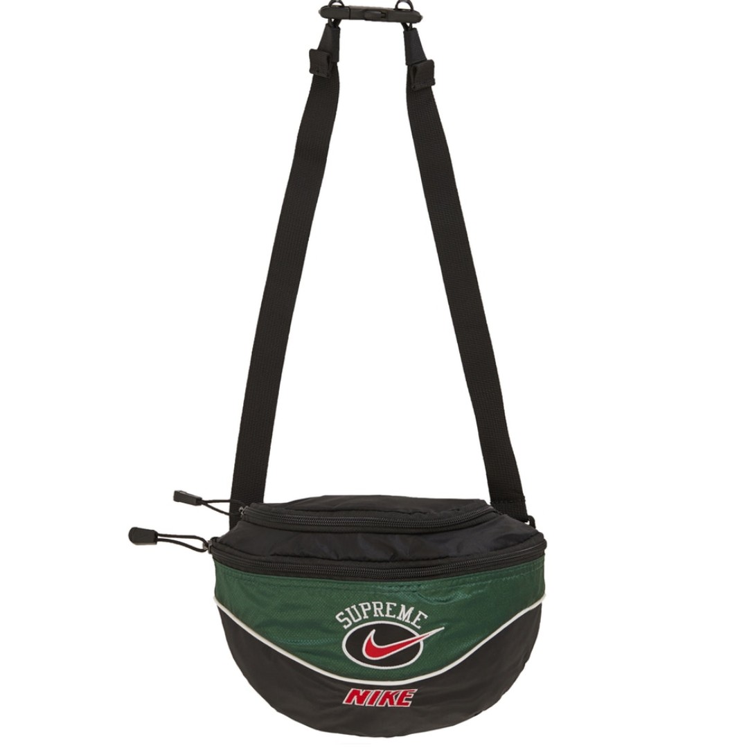 supreme shoulder bag green