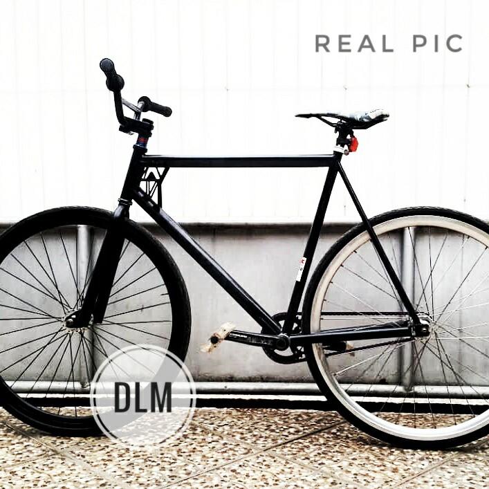 Sepeda Fixie Road Bike Fixed Gear Custom Leader TRK 729