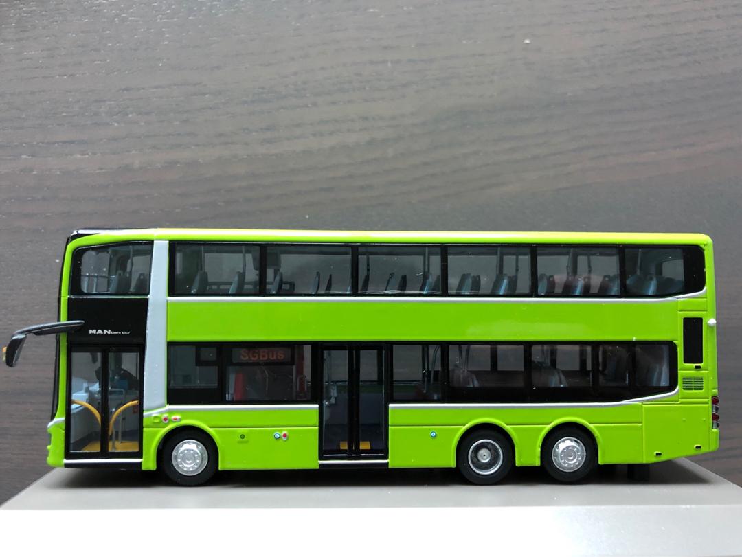 Man A95 Euro 6 Super Limited Edition Singapore Lta Bus Model