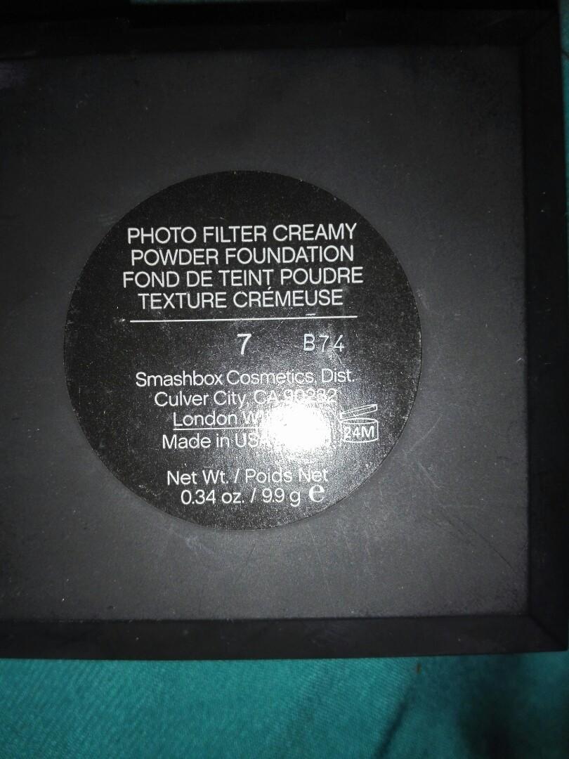 Smashbox (Category: Makeup) located in Kuala Lumpur. Submitted by ira23 (Listing ID 231982985, Image 3). Description: Photo filter creamy powder foundation suit darker skin shade no 7 plss google for swatches.. Mac nars dior tarte clarins.
