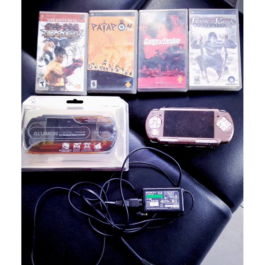 Sony PlayStation Portable PSP2000 PSP2006 Rose Pink with Freebies, TV