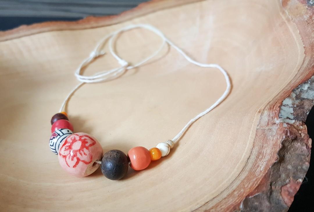 hemp string necklace