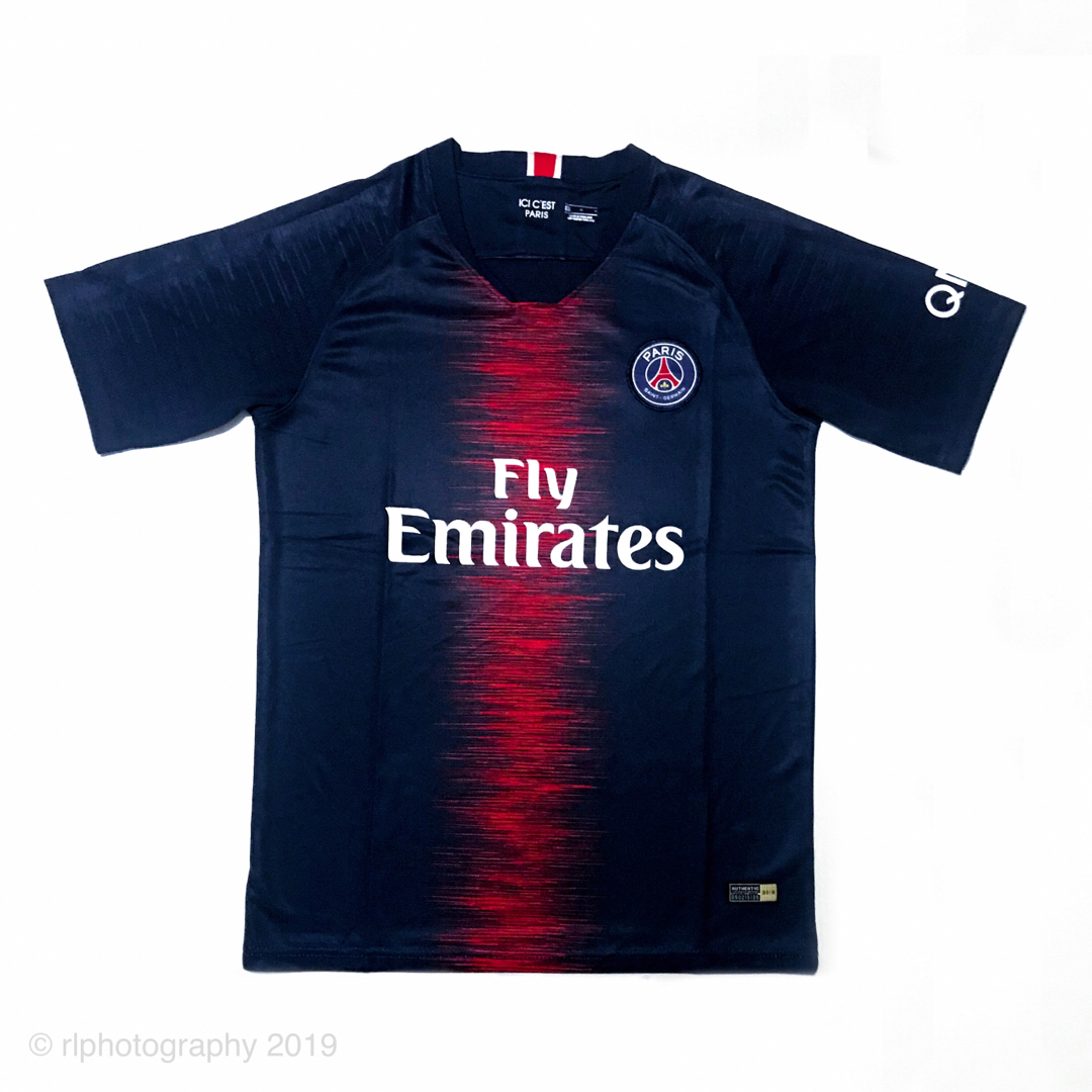 Sponsor Psg Home Kit 18 19 Football Jersey Sports Athletic