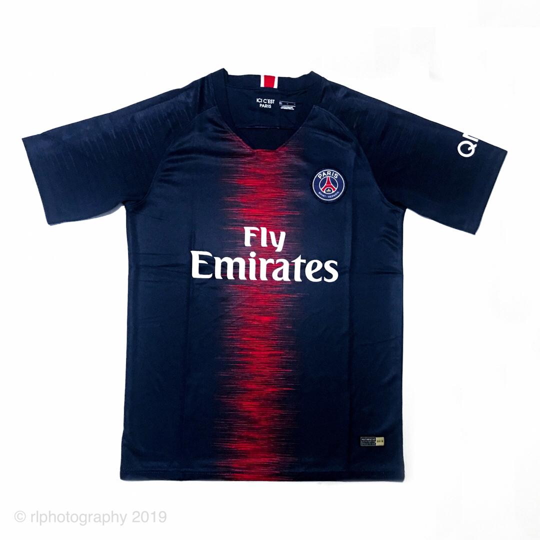 Sponsor Psg Home Kit 18 19 Football Jersey Sports Athletic