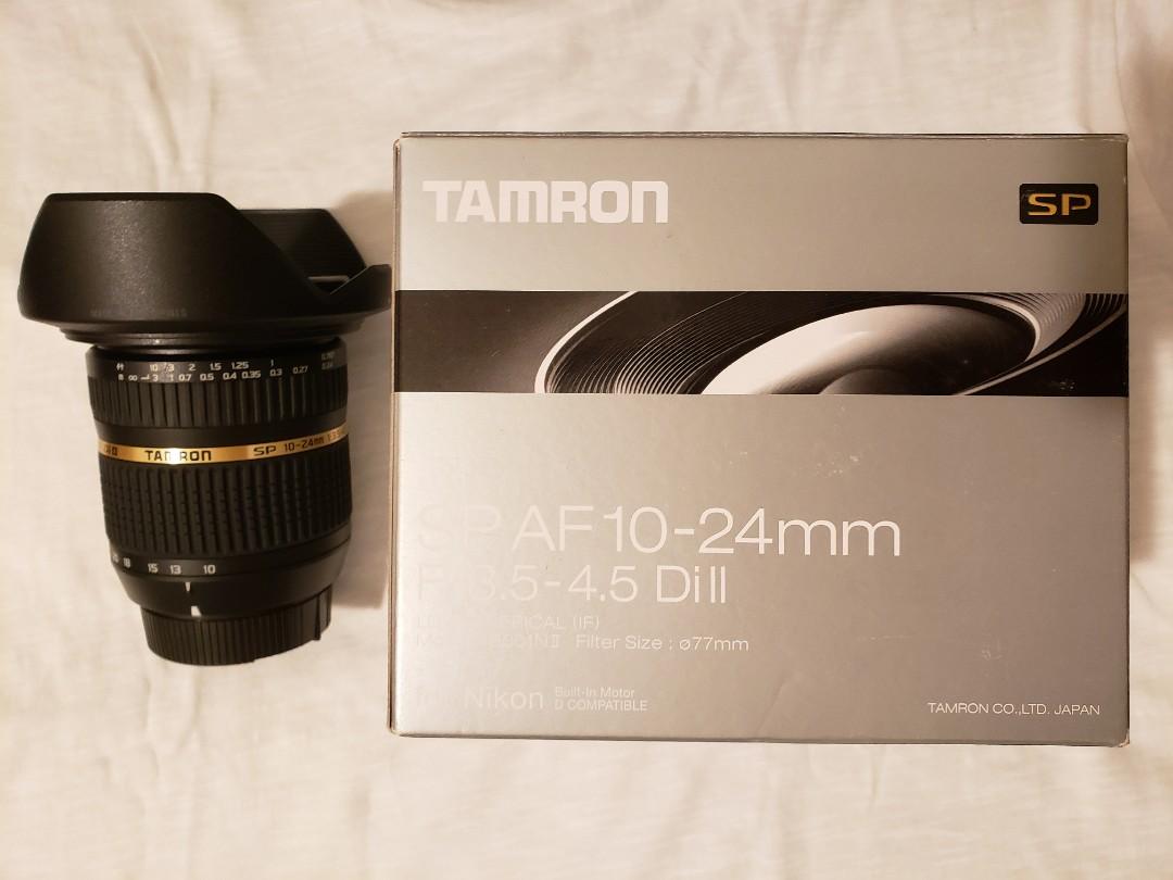 Tamron SP AF 10-24mm F/3.5-4.5 Di II Wide Angle Lens for Nikon