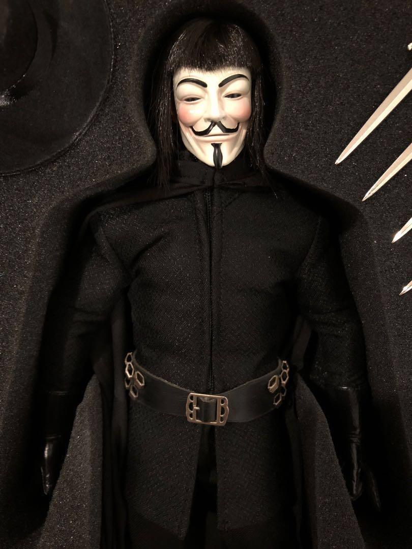 Toys Power V For Vendetta Anonymous Guy Fawkes 1 6 Figure Toys Games Action Figures Collectibles On Carousell