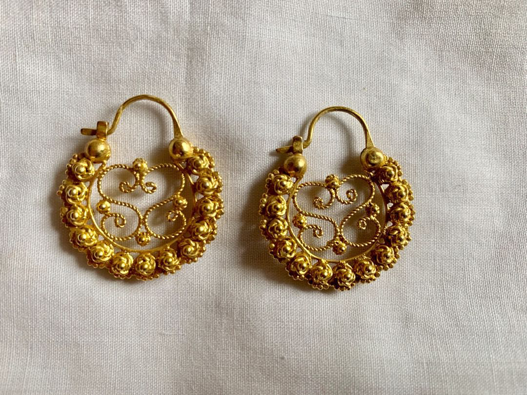 Traditional Filipino Jewelry In 24k Gold Plating, Women's Fashion