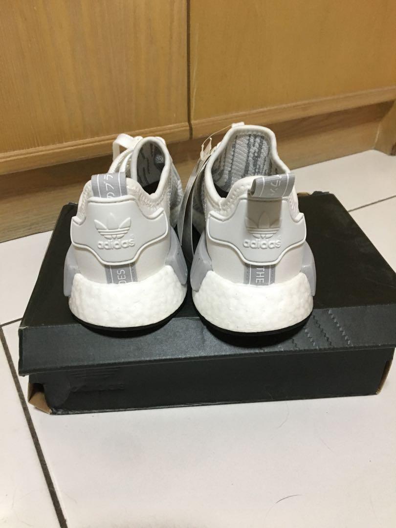 UK4 Under Retail Adidas NMD R1 Blizzard Men s Fashion Footwear Sneakers on Carousell