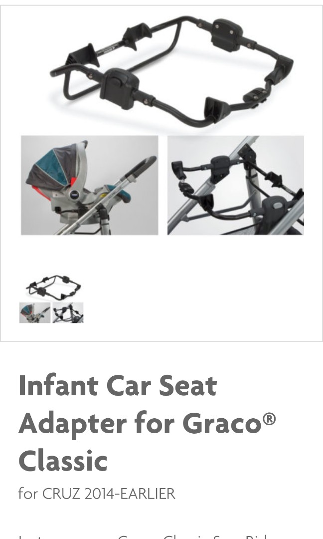 uppababy infant car seat adapter for graco