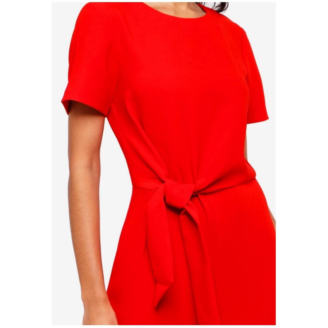 warehouse side knot jumpsuit