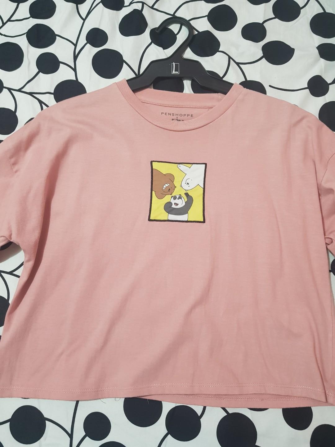 We bare bears t shirt penshoppe clearance