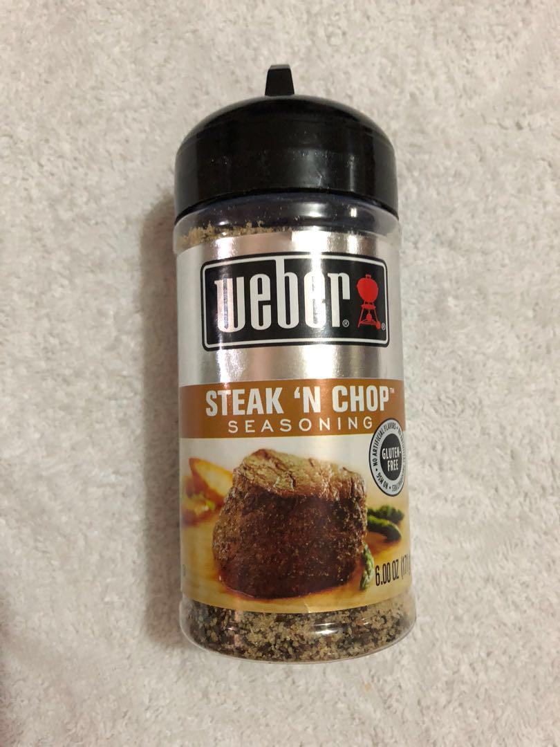 Weber Steak N’ Chop Seasoning (Category: Spice & Seasoning) located in Quezon City. Submitted by kristinecruz828 (Listing ID 207269703, Image 2). Description: Weber Steak N’ Chop Seasoning Net Wt: 6.00oz (171g) Great for steak, burgers or pork, to used before grilling or broiling Straight from the U.S Unused RFS: excess for supply Expiration date: March 2022 #inQC #steak #seasoning #caroujune.