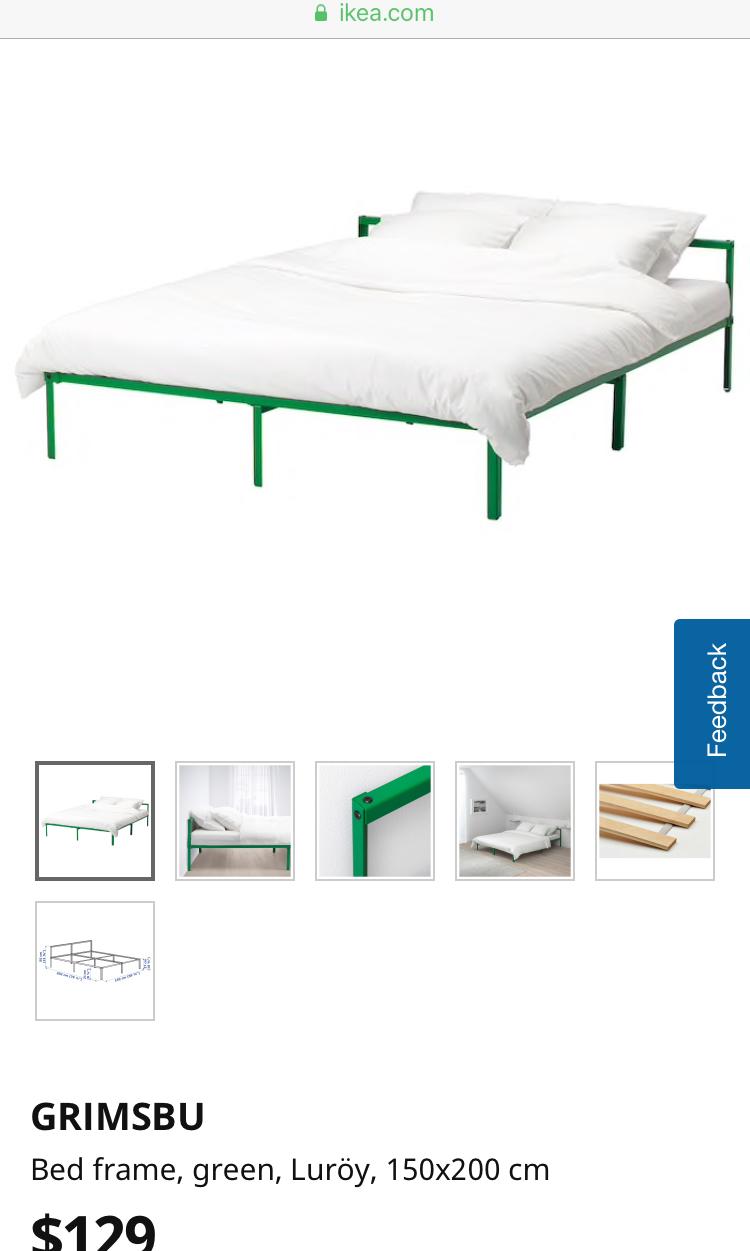 grimsbu bed frame queen