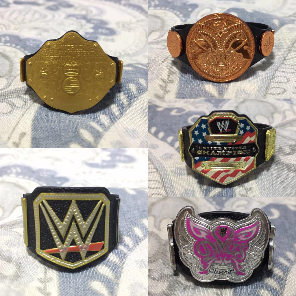 Wwe Toy Belts Accessories Toys Games Toys On Carousell