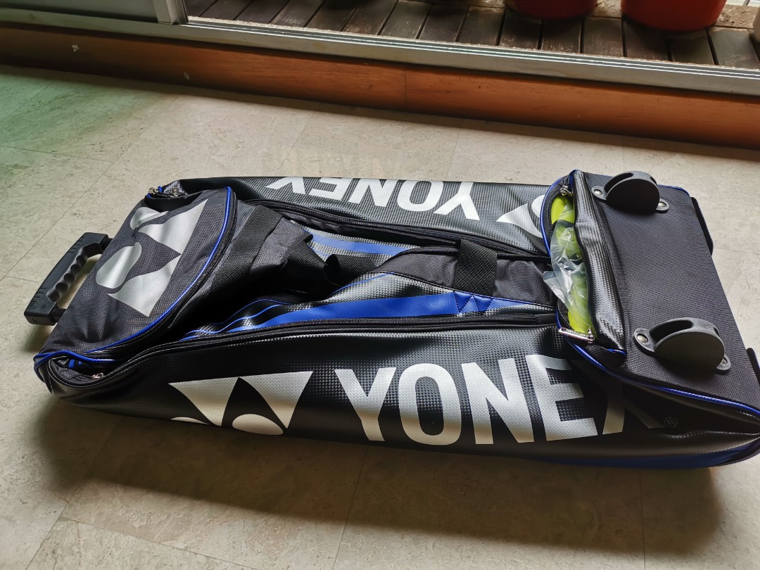 Yonex Badminton Trolley Bag, Sports Equipment, Sports & Games, Racket