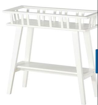 Plant Stand and Ceramic Pots