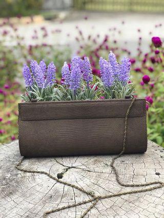 Authentic Monitor Lizard Skin Clutch