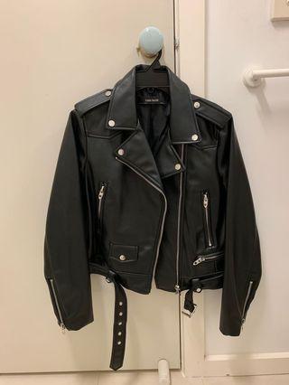 Zara leather jacket *worn once*