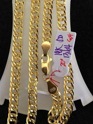 Necklace for Men 18K Saudi Gold