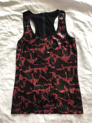 Kaos model singlet merk Forever 21