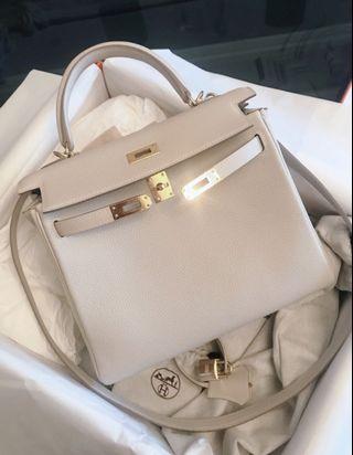 Hermes Kelly 25 Chai, 名牌, 手袋及銀包- Carousell