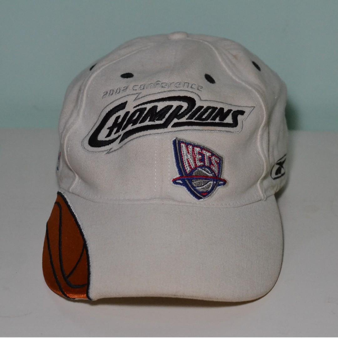Sale 2002 Nba Eastern Conference Champions New Jersey Nets Cap Men S Fashion Accessories Caps Hats On Carousell