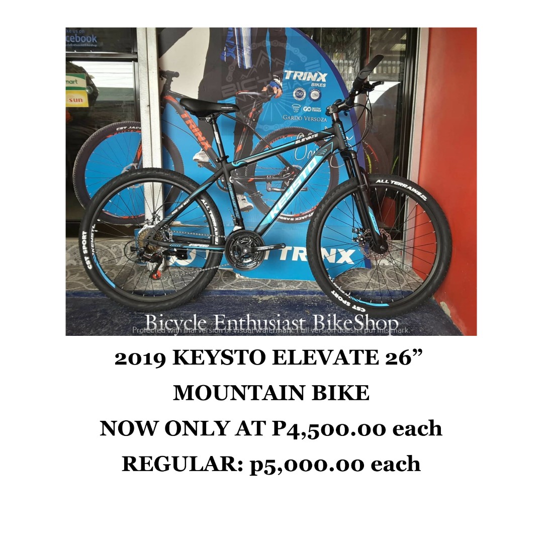 2018 Keysto Elevate 26 STEEL Mountain Bike Bicycle MTB Powered by Trinx Bikes Philippines