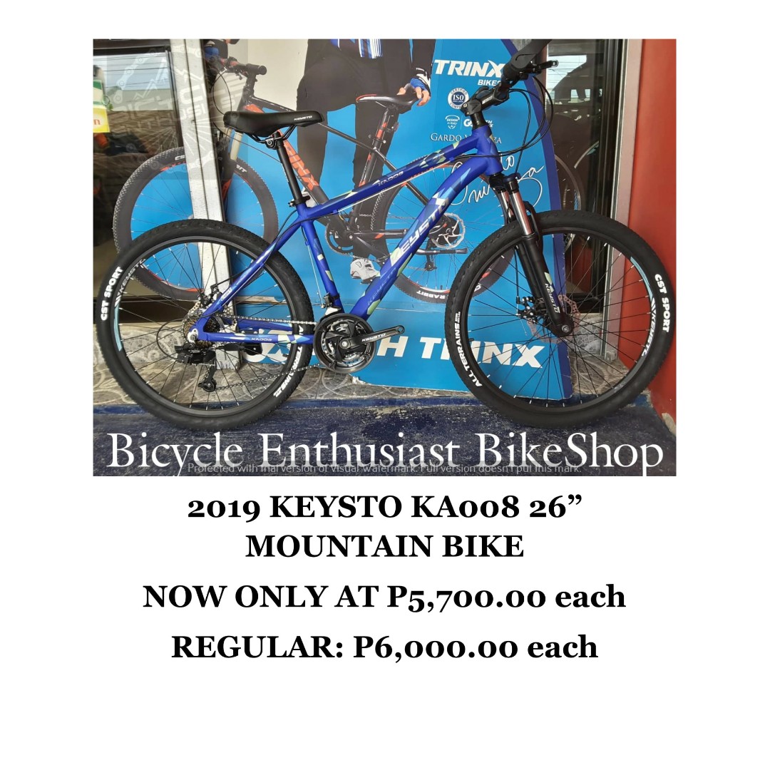 2018 Keysto KA008 26 Alloy Mechanical Mountain Bike MTB Sunrun Components Bike Parts Biking Phantom Trinx Bikeshop Sports Equipment Bicycles Parts Bicycles on Carousell