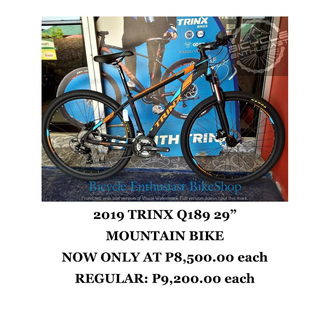 Trinx q189 best sale 29er price