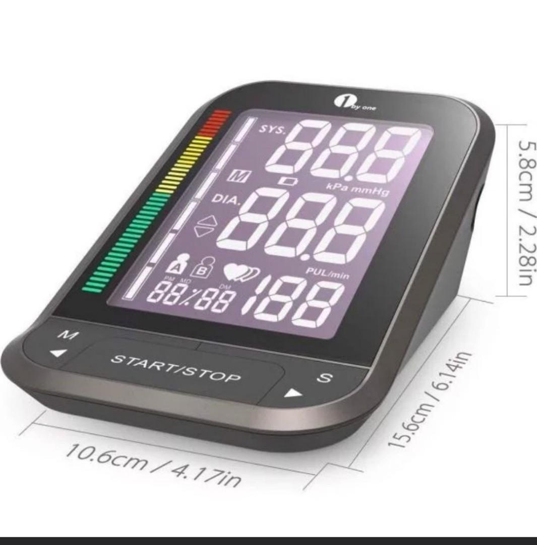 1byone Upper Arm Blood Pressure Monitor with Large Cuff 22cm