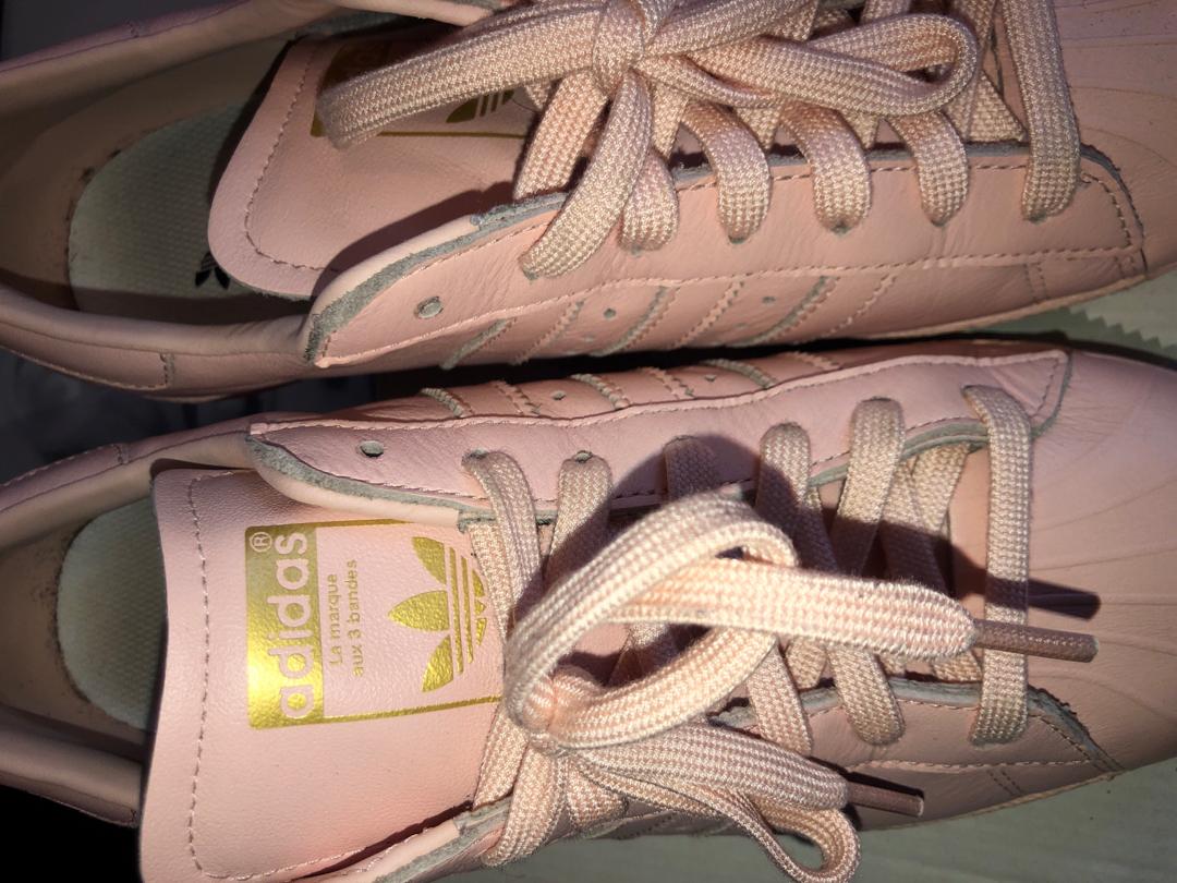 adidas superstar blush pink