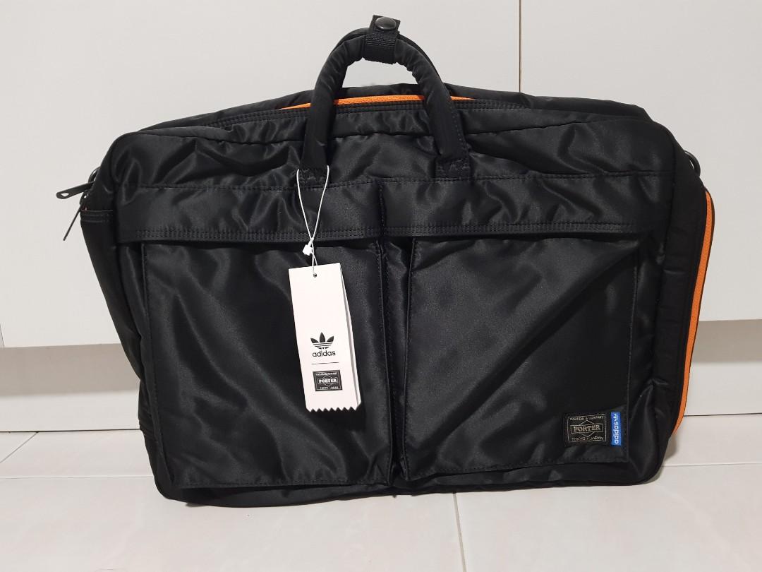 Adidas x Porter 3 Way Briefcase, Men's Fashion, Bags, Briefcases on