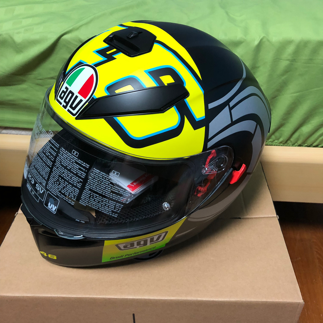 Agv k3 sv winter test 2012 helmet Clearance