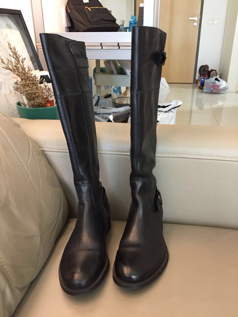 Aldo calf leather boots $8 (worn 3 