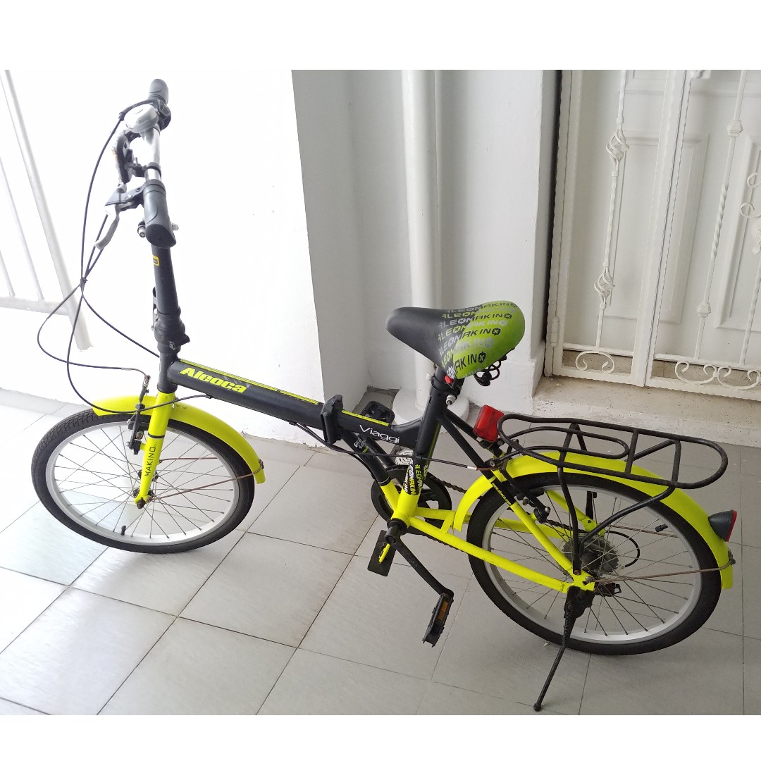 Aleoca Viaggi Folding Bike 20 6 gears Sports Equipment Bicycles