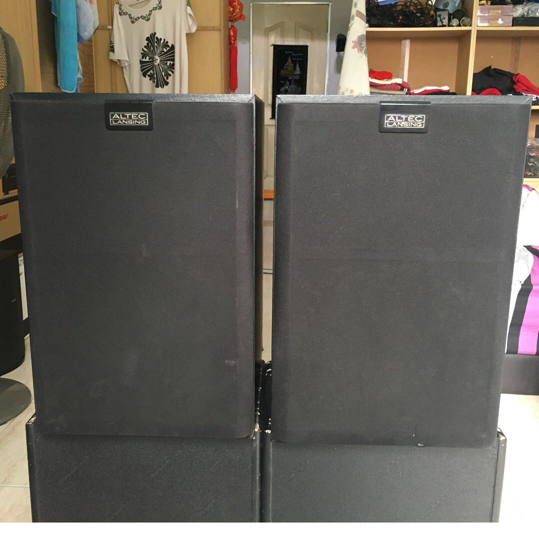Altec lansing 83 bookshelf discount speakers