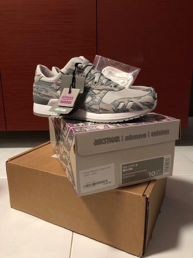 Asics x Atmos x Solebox Gel Lyte 3 Men s Fashion Footwear Sneakers on Carousell
