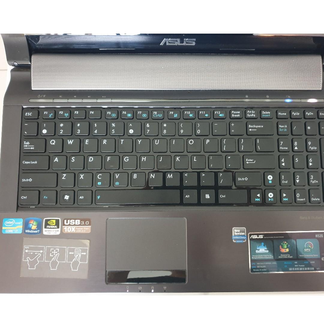 Asus (N53S) Affordable Laptop Intel Core i7, Computers & Tech
