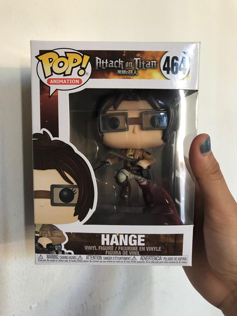 Attack On Titan Hange Hobbies Toys Toys Games On Carousell Buy funko pop anime attack on titan female titan 6 action figure: attack on titan hange