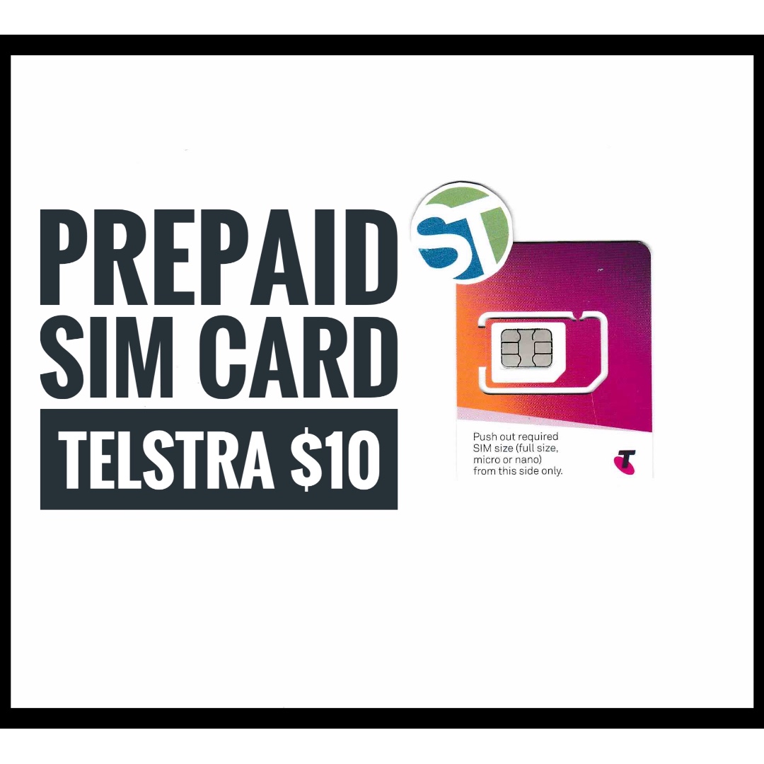 Australia Prepaid SIM Card Telstra 7 days Short Stay 4G Mobile Data Call SMS Roam, Tickets