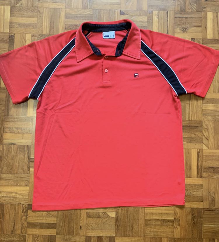 fila polo red