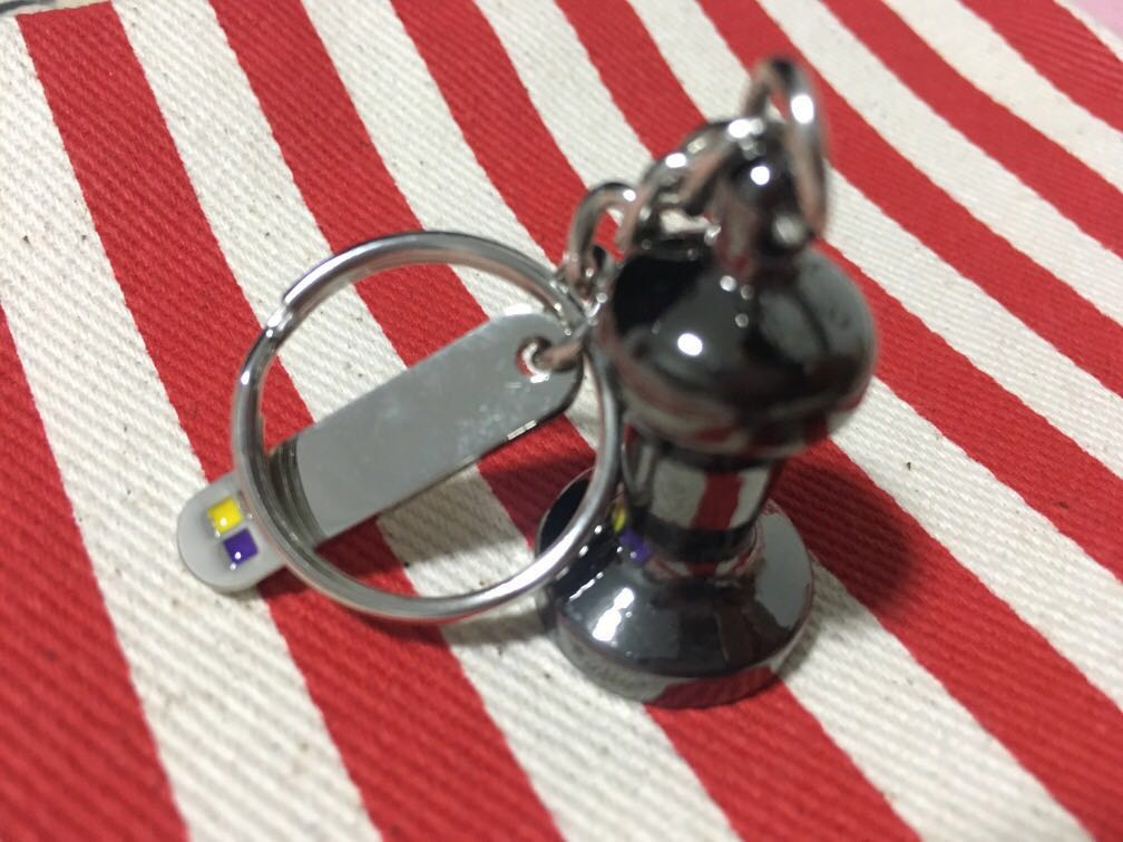 Barista Tamper keychain, Hobbies & Toys, Stationery & Craft, Craft