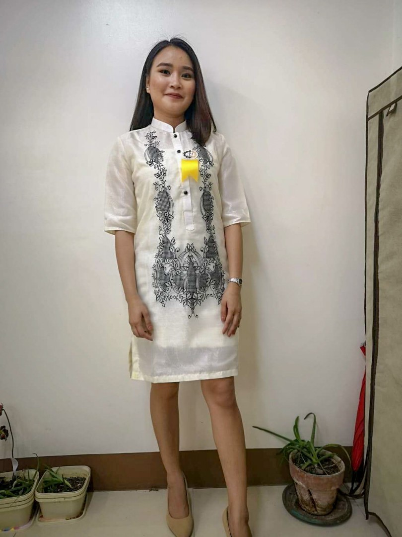 Filipiniana barong deals for female