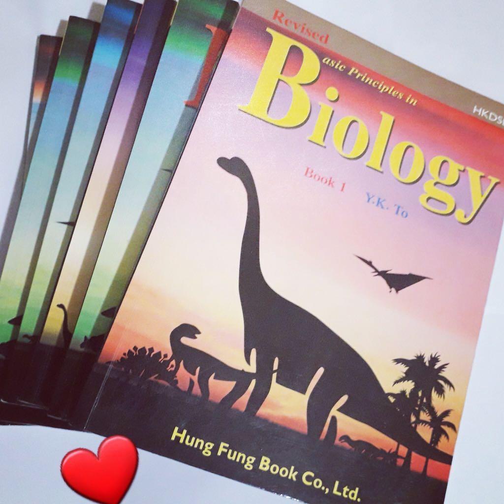 恐龍書Basic principles in biology book1-6, 興趣及遊戲, 書本 & 文具, 教科書 - Carousell
