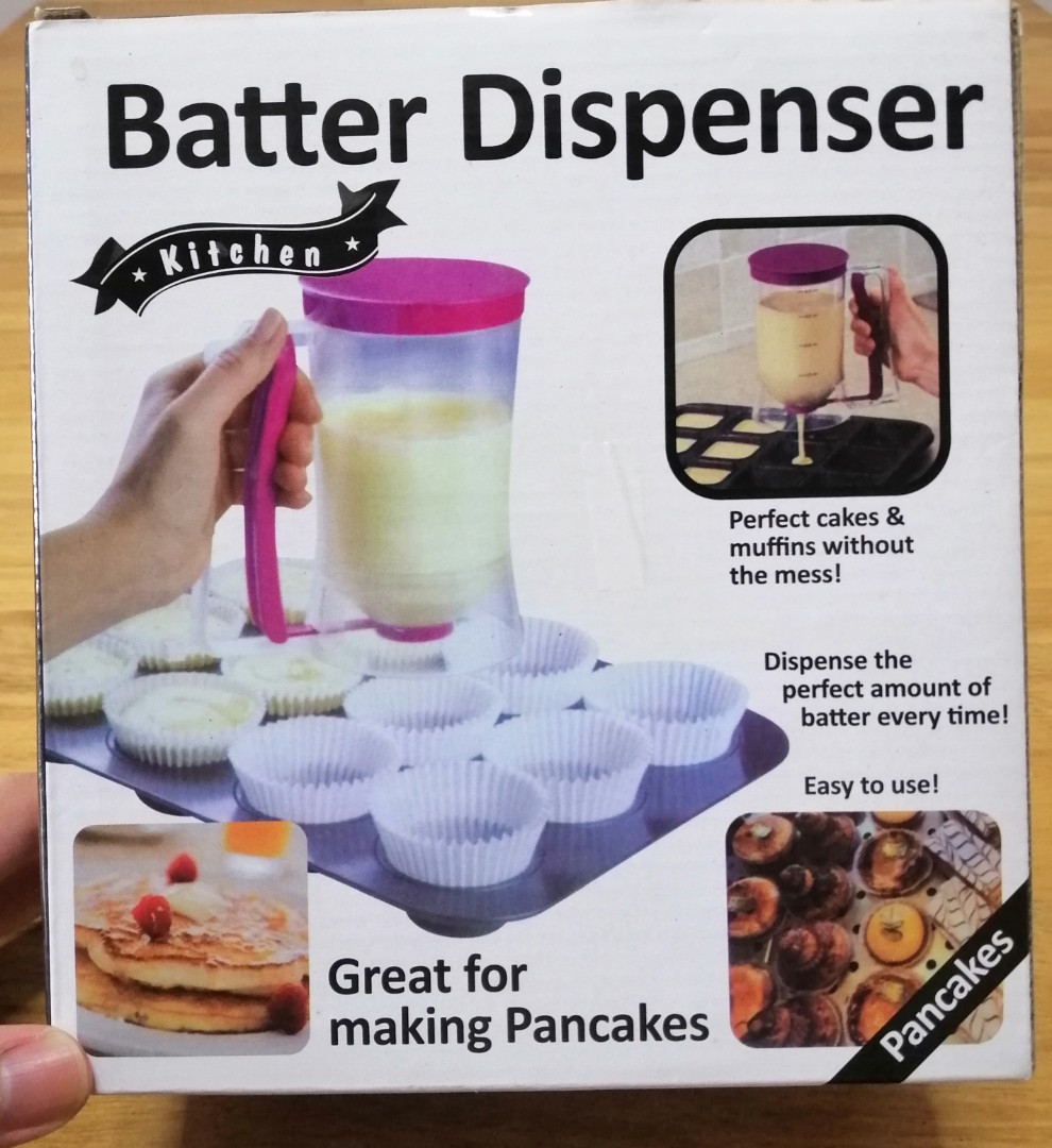Batter Dispenser (1L), Furniture & Home Living, Kitchenware & Tableware