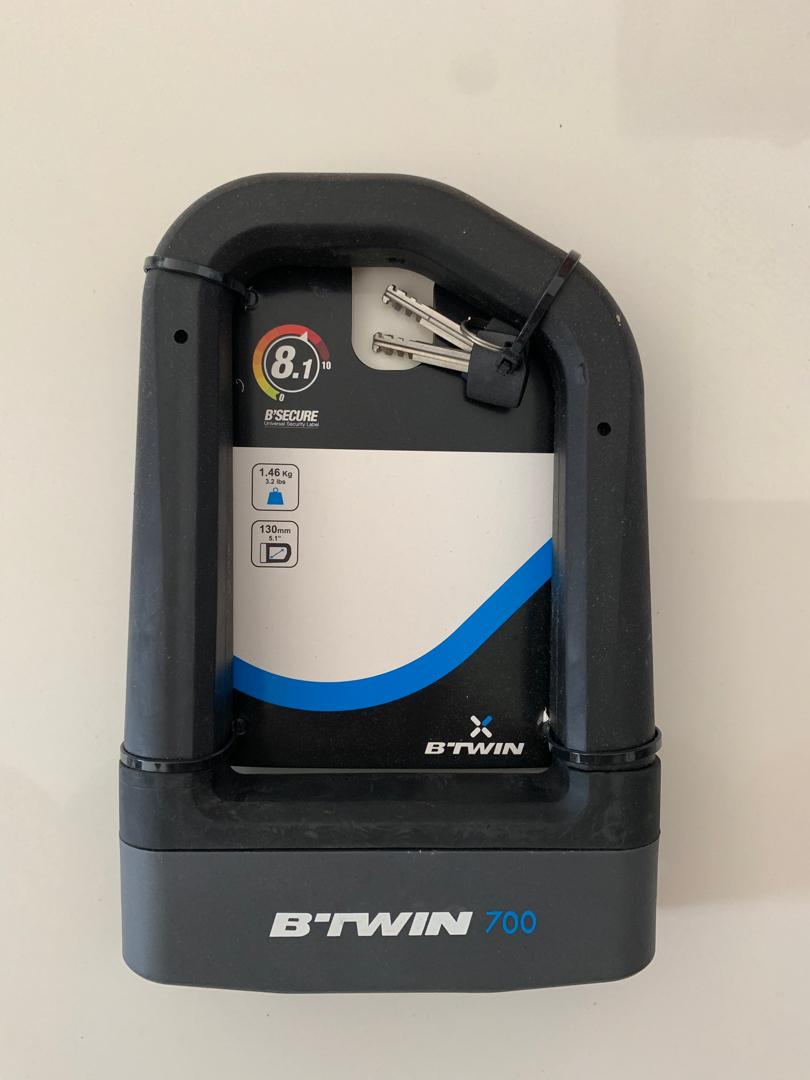 btwin 700 lock